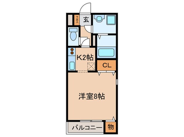 ベリ－の物件間取画像